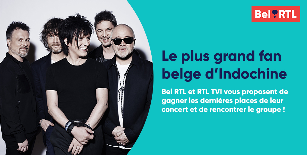 Etes-vous le plus grand fan belge d'Indochine ?