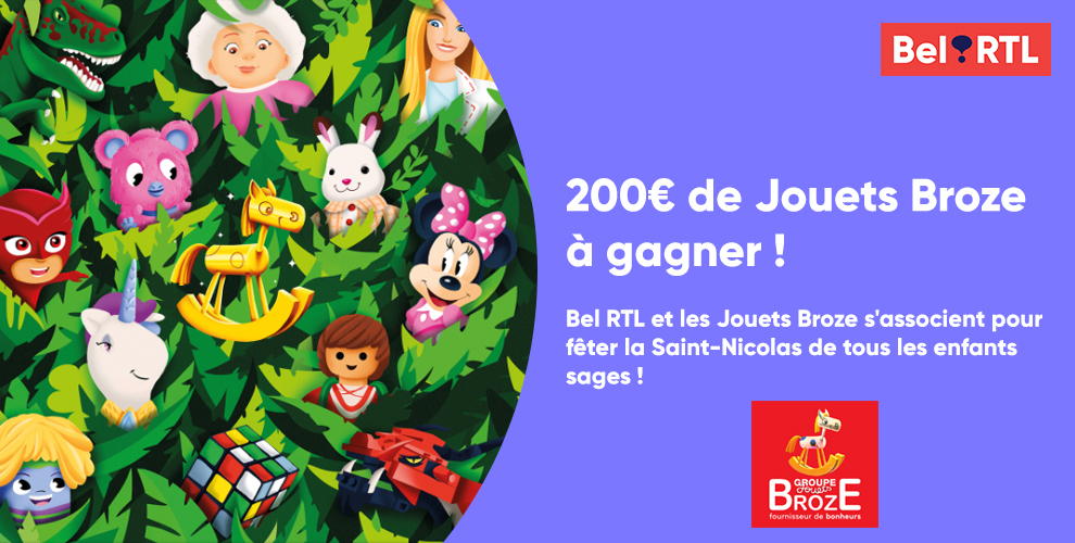 Gagnez 200€ de jouets offerts par Jouets Broze