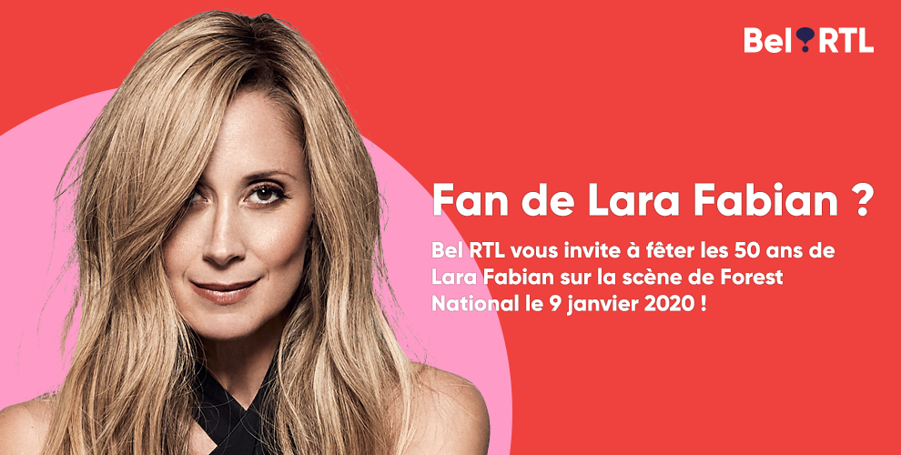 Venez fêter les 50 ans de Lara Fabian sur la scène de Forest National !